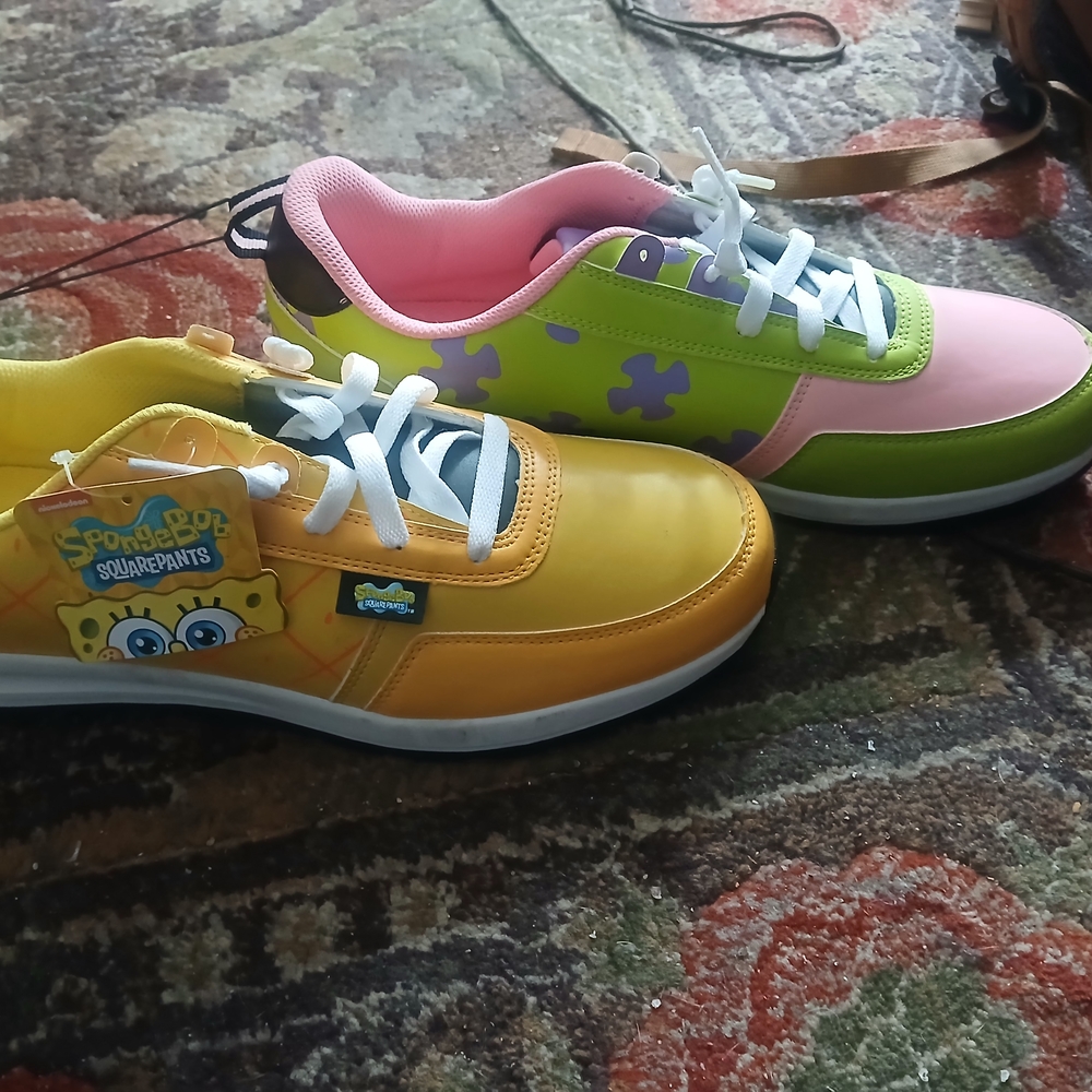 SpongeBob SquarePants Kids Shoes - Yellow and Pink